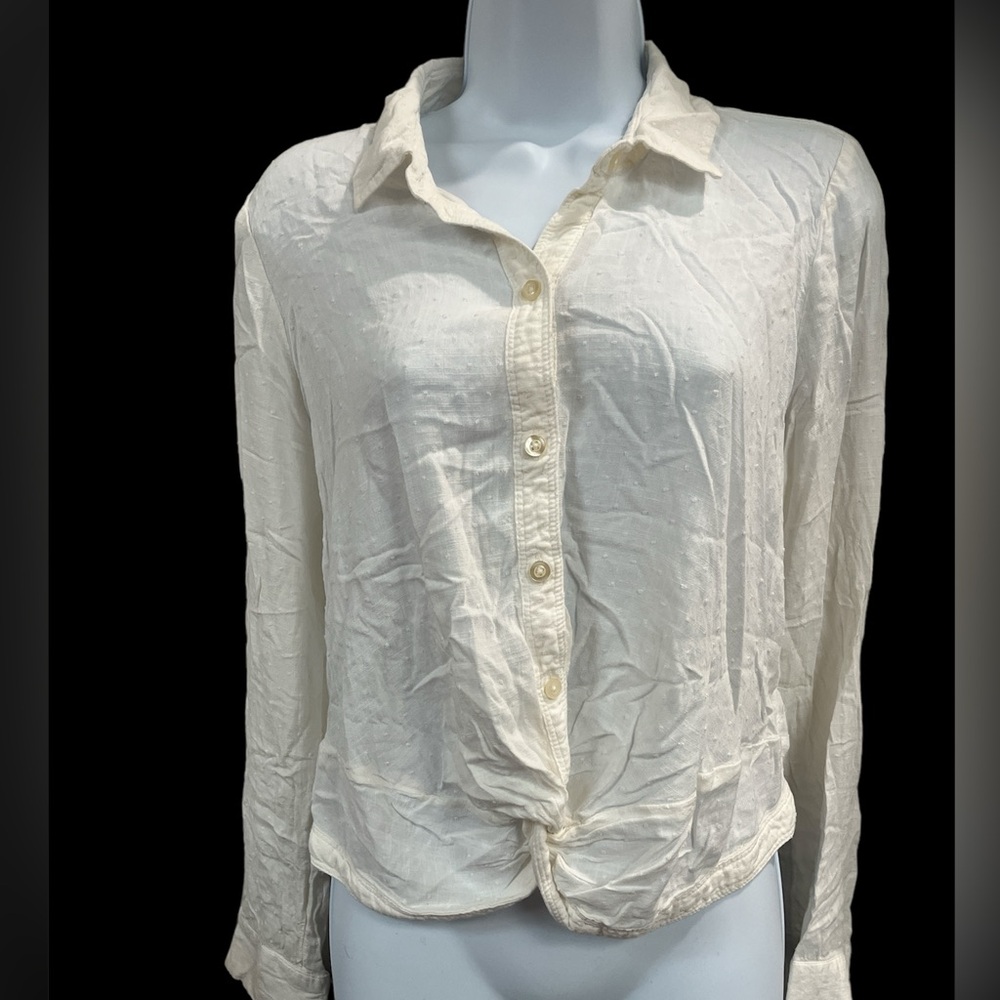 Hollister crop twist top